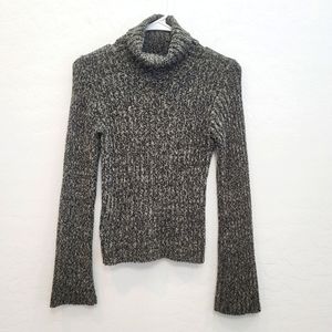 💕 It's Our Time Brown Turtle Neck Pullover Sweater Women's Size Small